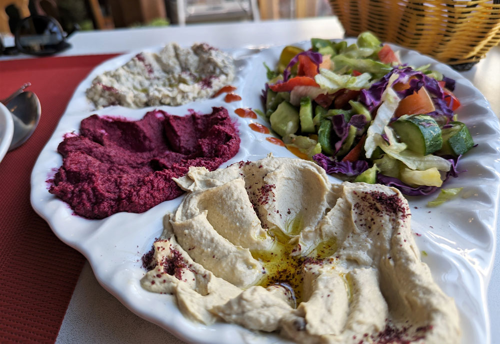 comida en Jordania