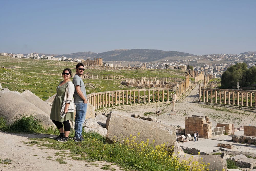 ruinas romanas de Jerash