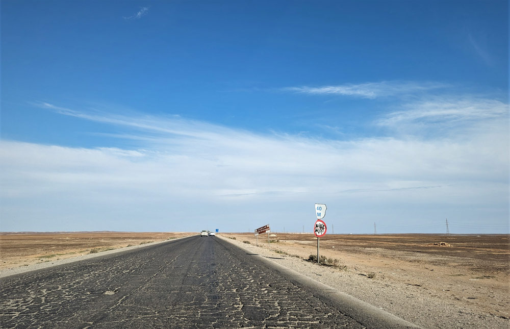 conducir en Jordania carretera