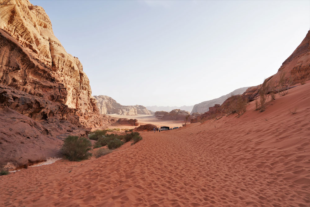 cómo visitar el desierto de Jordania