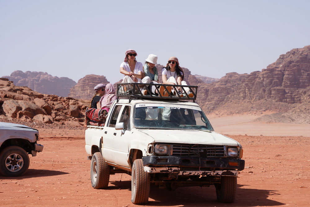 tour en Jeep por el Wadi Rum