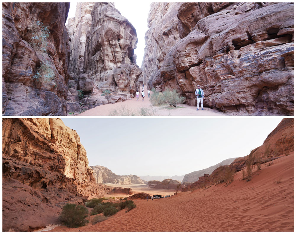 que ver en Wadi Rum Abu Khashaba Siq