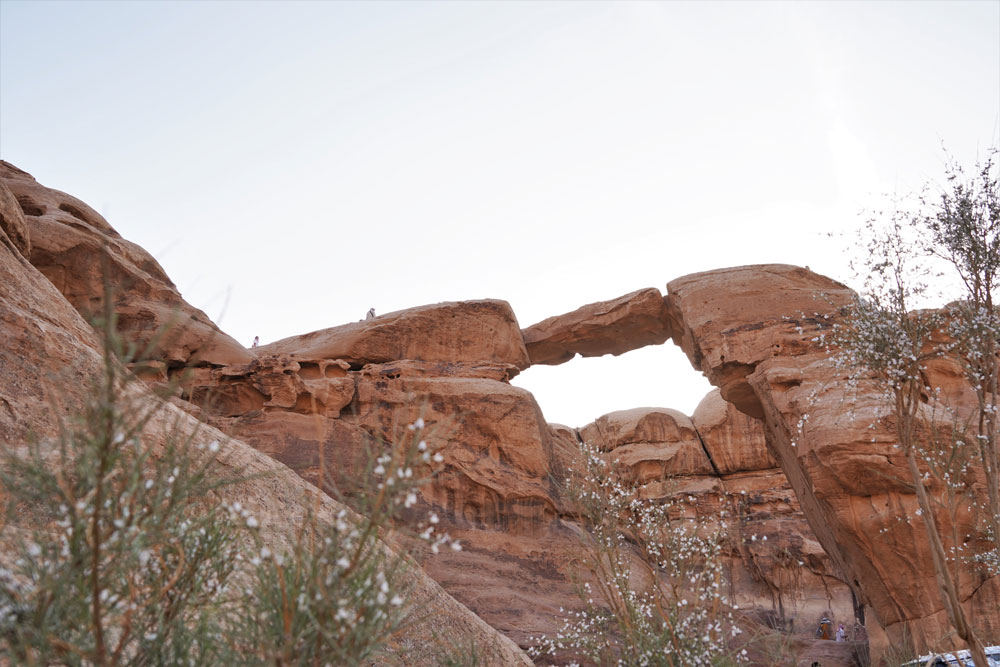 Umm Frouth Bridge desierto Jordania