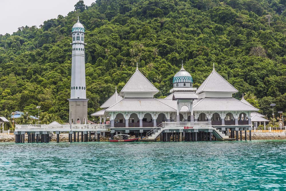 que ver Islas Perhentian Fishing Village mezquita