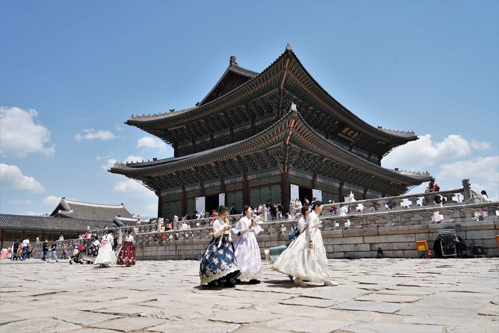 que ver en Corea del Sur Palacio Gyeongbokgung Seúl