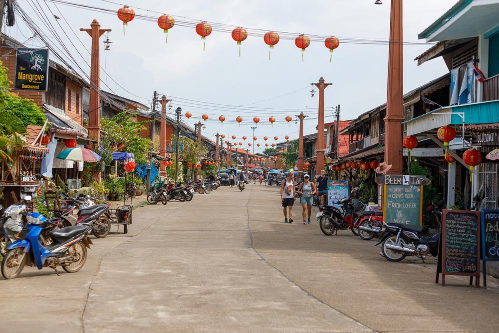 casco histórico de Koh Lanta