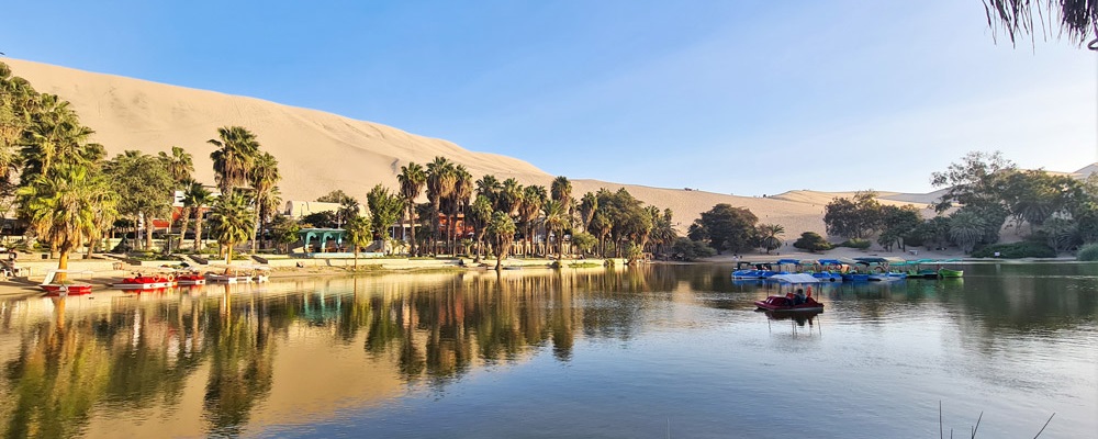 ruta por Perú Oasis de Huacachina