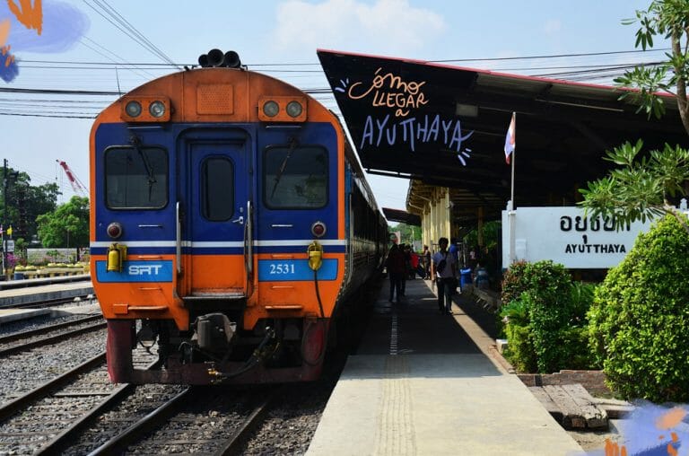 como llegar a ayutthaya desde bangkok