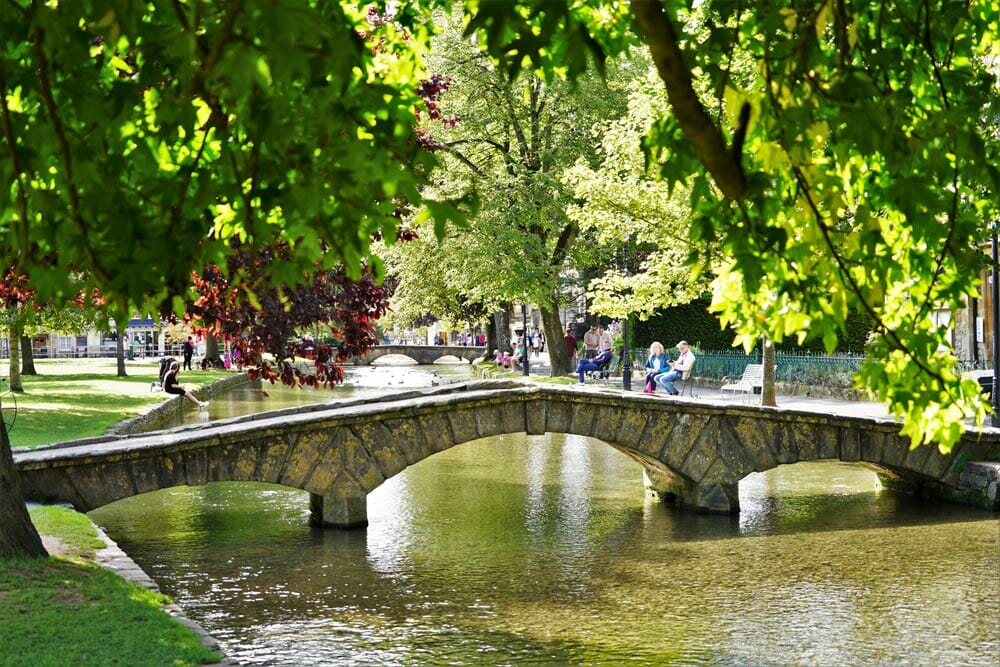 Bourton-on-the-water pueblos de Cotswolds