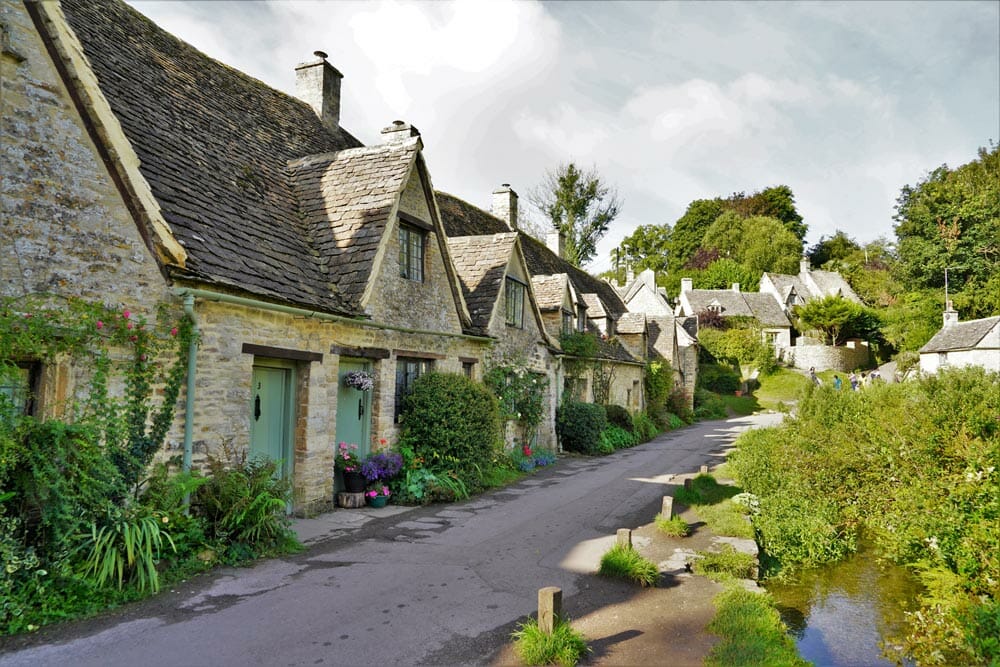 Bibury pueblos más bonitos Cotswolds