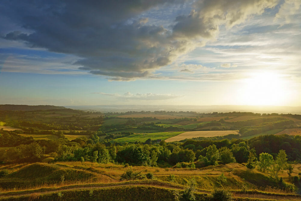 que hacer en los Cotswolds Painswick Beacon