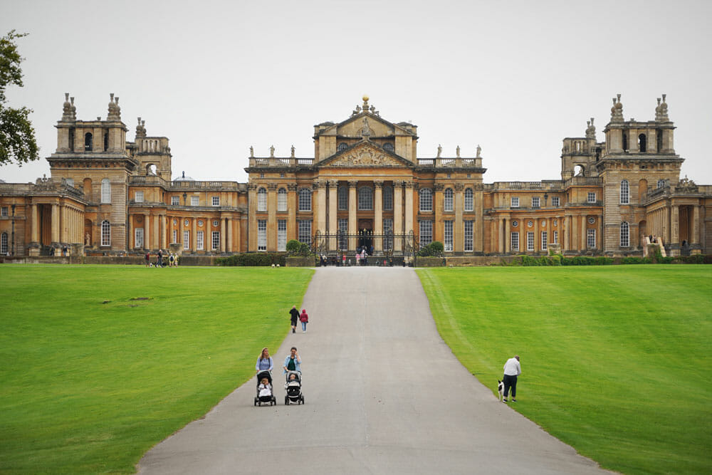 que ver en los Cotswolds Palacio de Blenheim