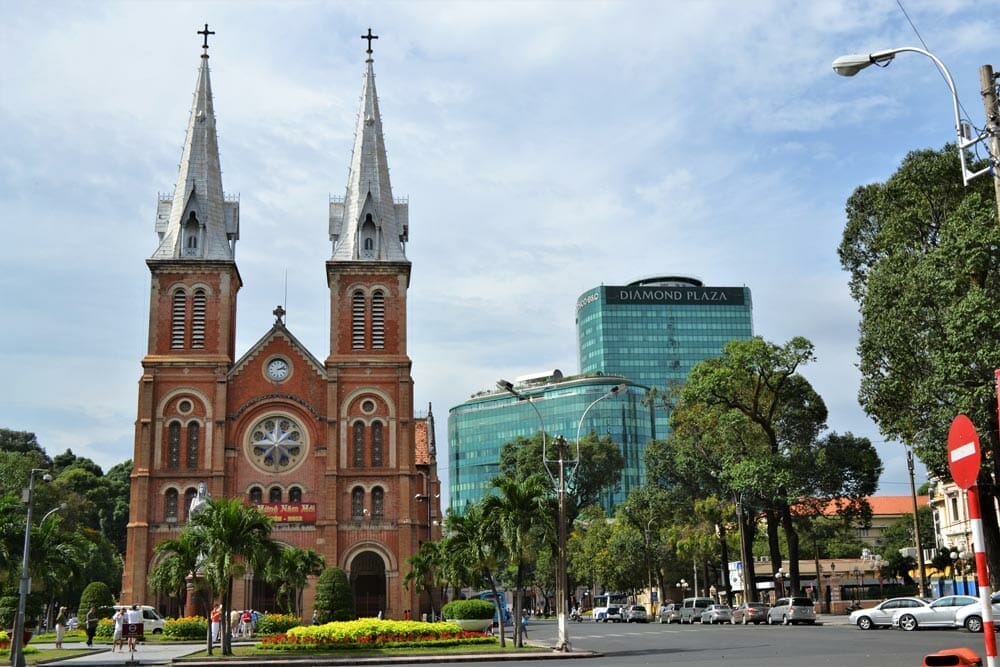 que ver en Ho Chi Minh City Catedral de Notre Dame