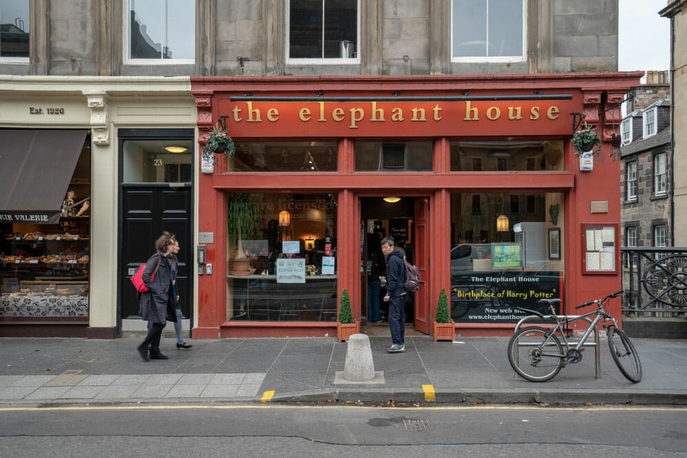 café Elephant House en Edimburgo