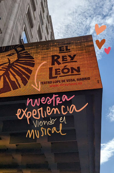 rey león en Madrid