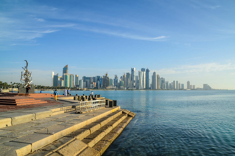 que ver en Doha Paseo Marítimo Corniche