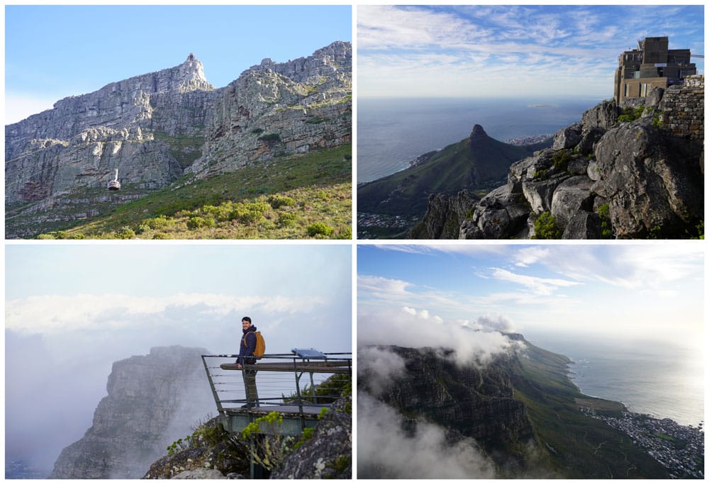 teleférico de la Table Mountain en Ciudad del Cabo