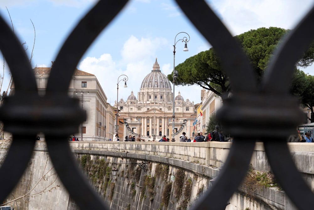 cúpula de la Basílica de San Pedro en el Vaticano