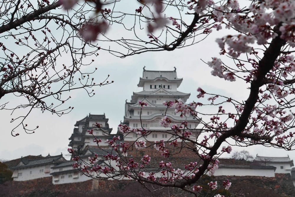 castillo de himeji, una de las mejore excursiones de kioto