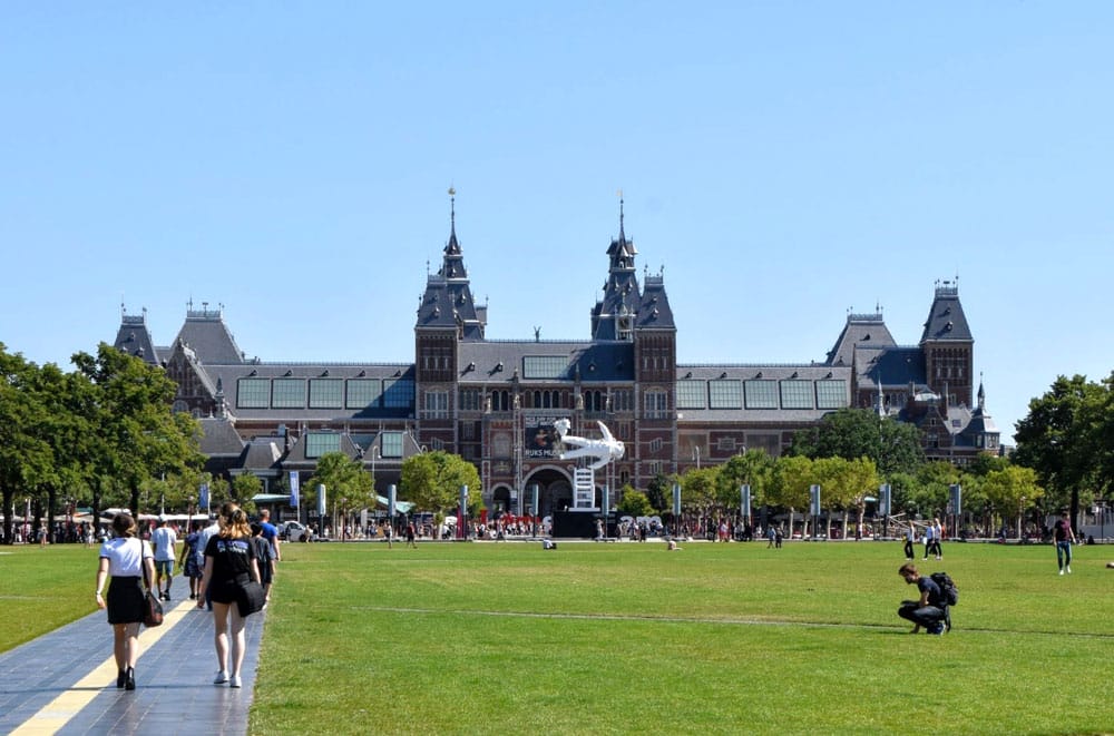 Rijksmuseum en Ámsterdam