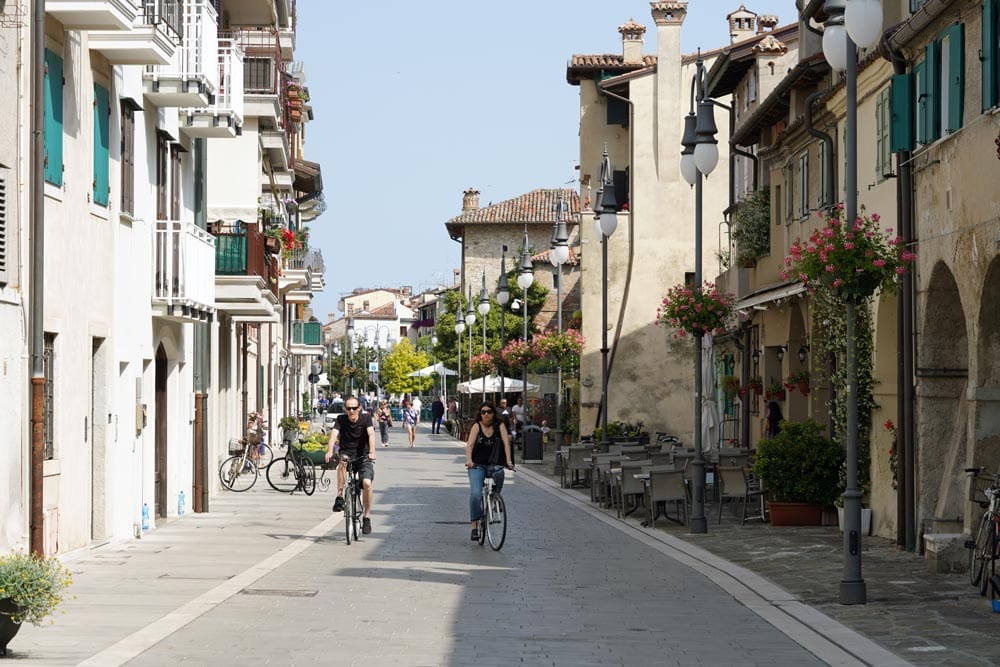 calle de Grado en Friuli