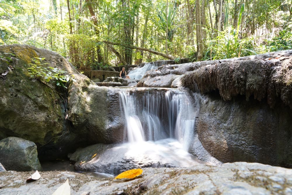 Parque Nacional Erawan en Tailandia