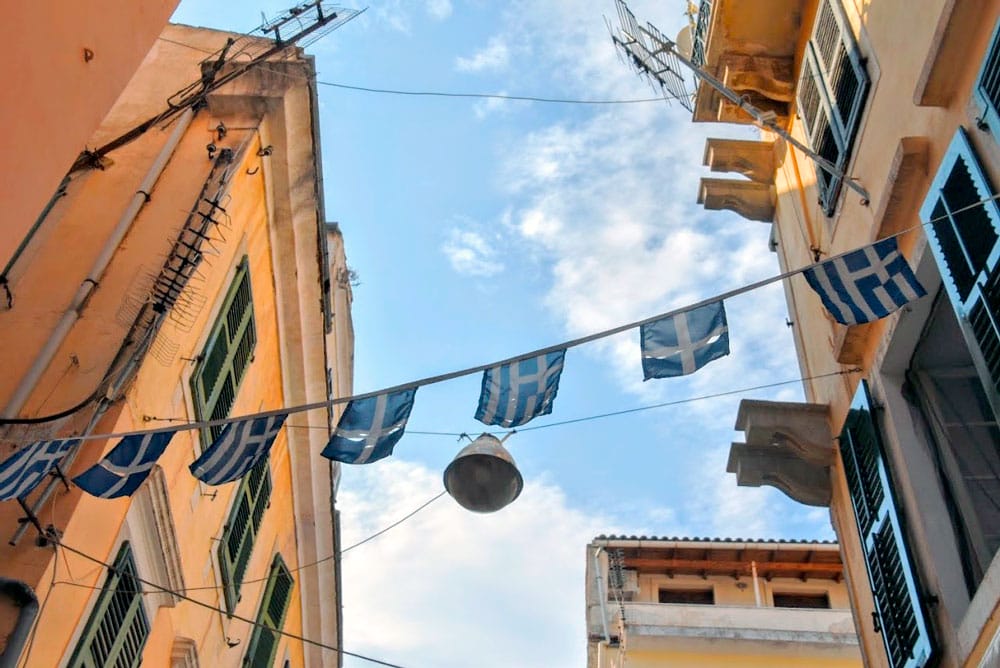 que hacer en Corfú casco histórico Kerkyra