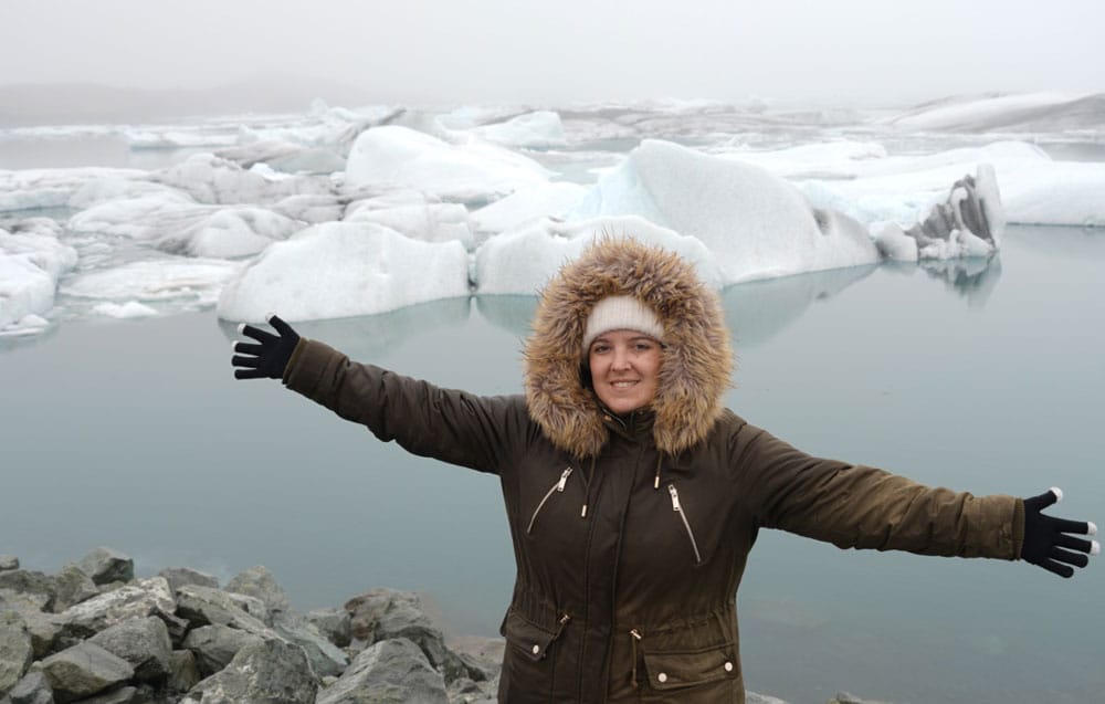 glaciares en el sur de islandia