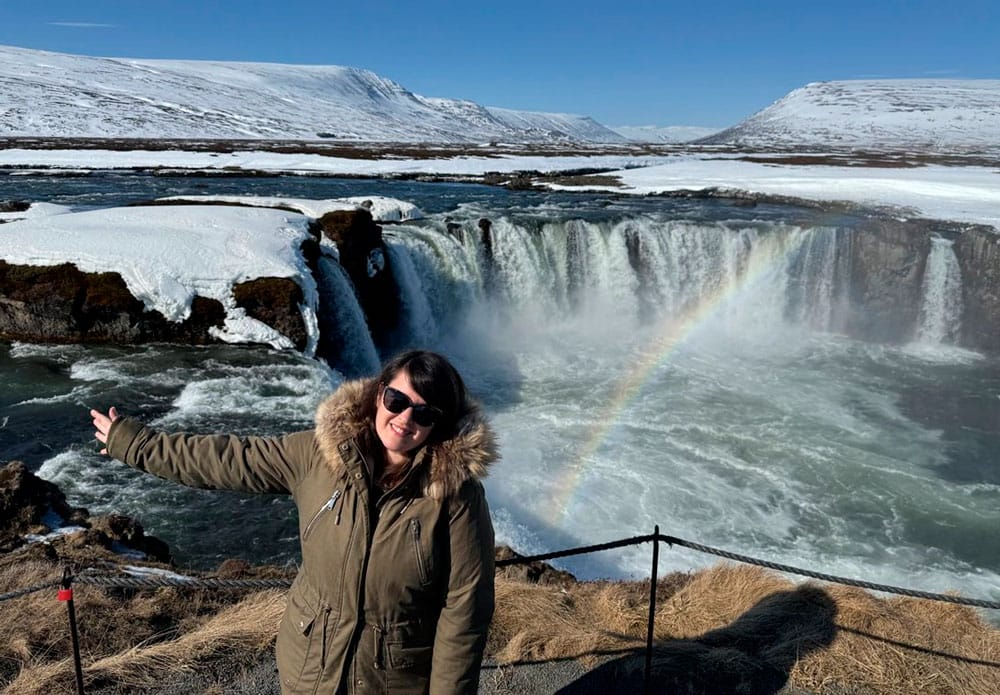 que ver en el norte de islandia, cascada godafoss