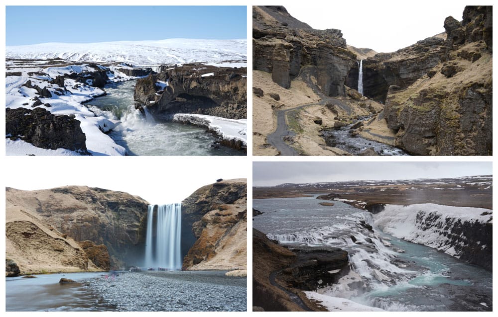 top 10 cascadas islandia