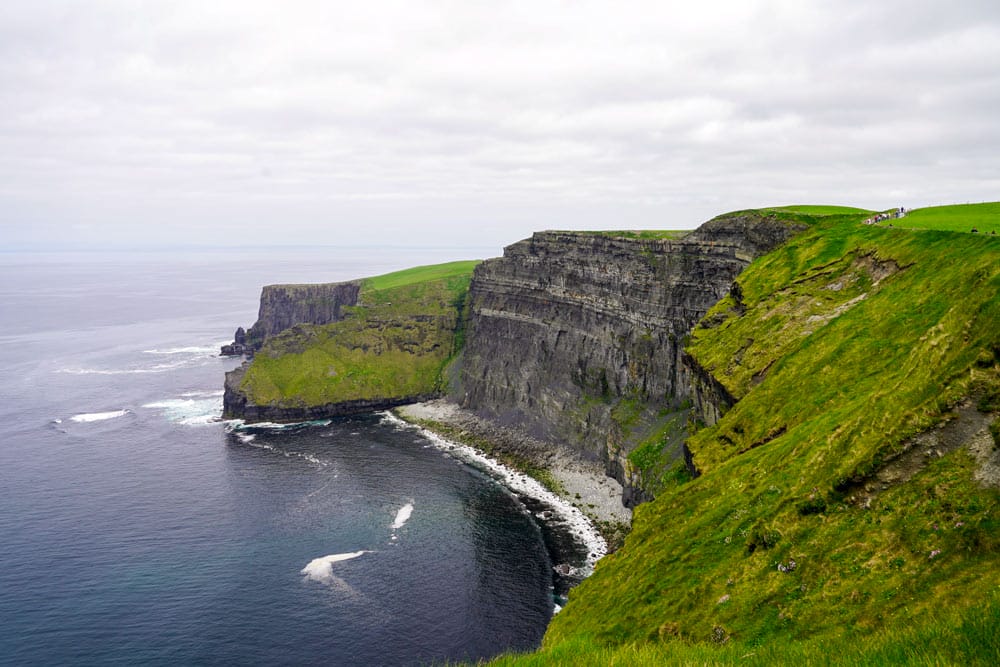 senderos y miradores en los Acantilados de Moher