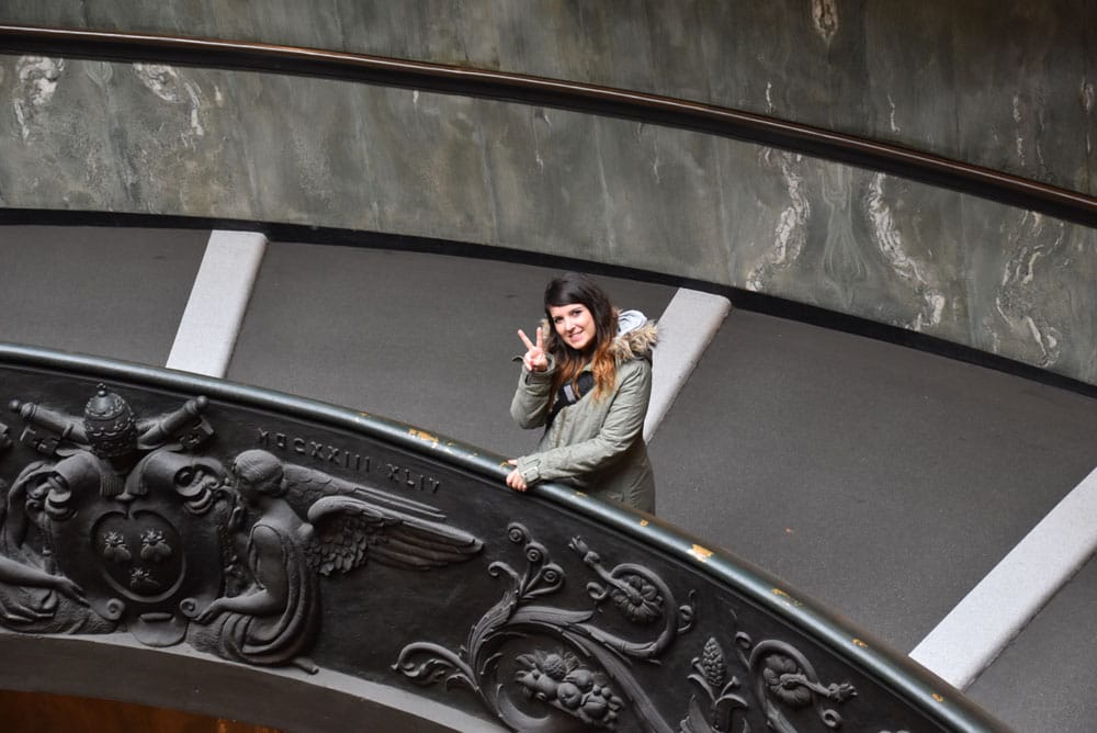 escalera vaticano