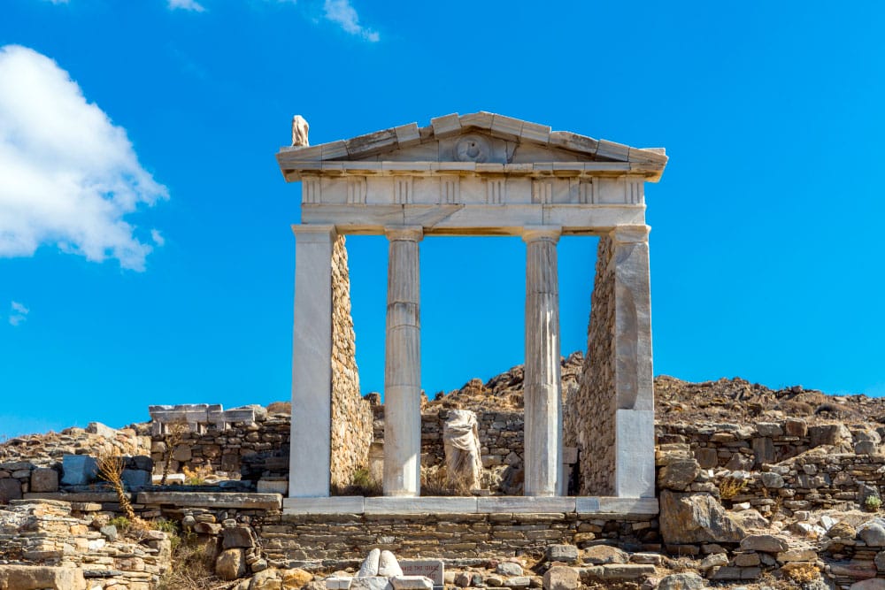 que hacer en Delos excursión a la isla de Delos