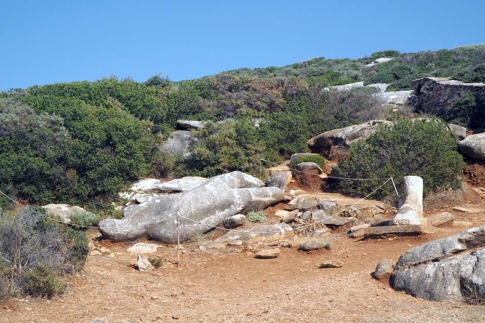 Kouro de Flerio en Naxos