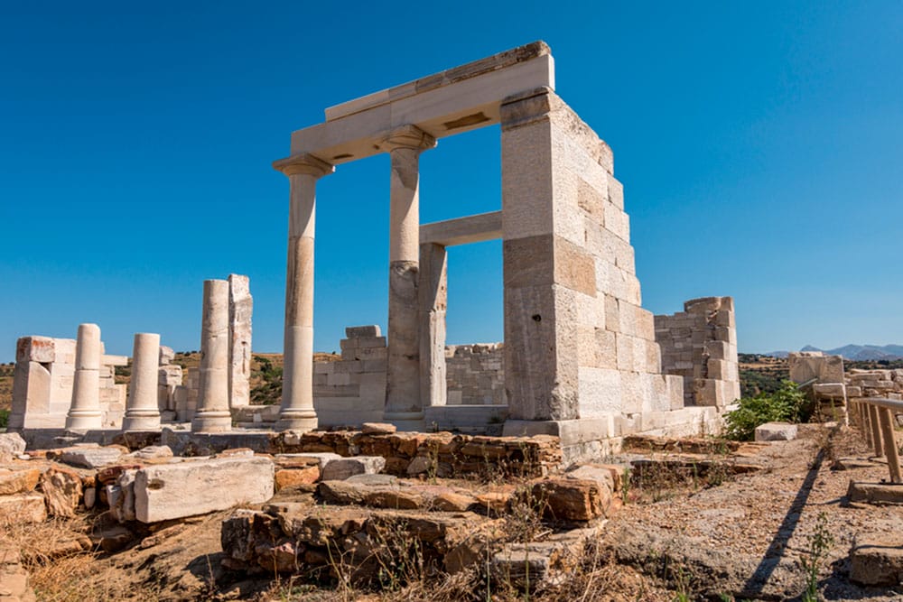 Que ver en Naxos, Templo de Demeter