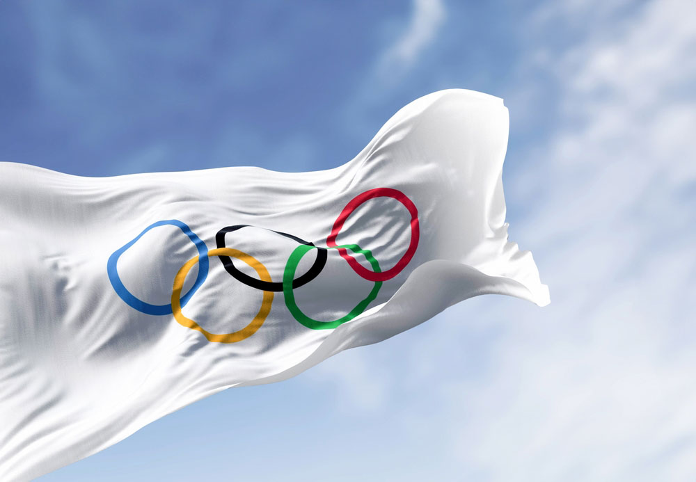 Bandera de los Juegos Olímpicos