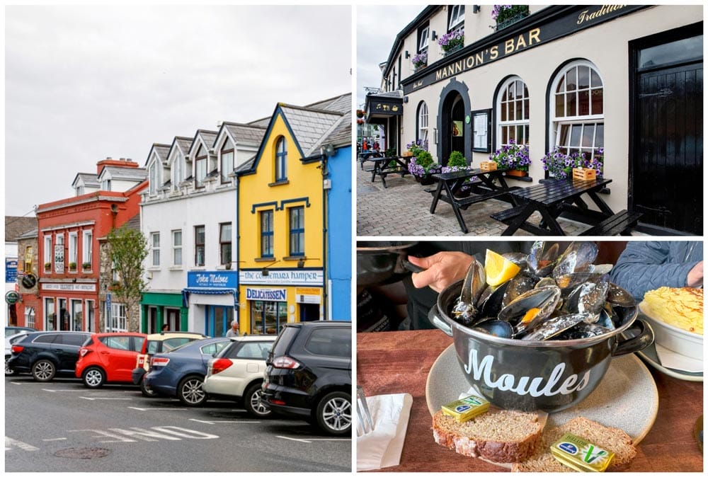 pueblo de Clifden en Connemara Irlanda