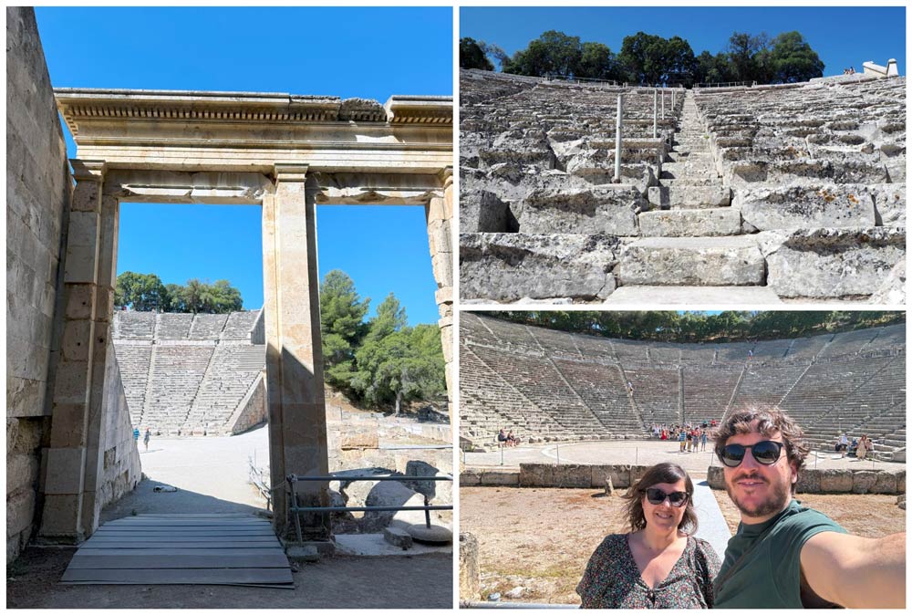 Teatro de Epidauro en Grecia