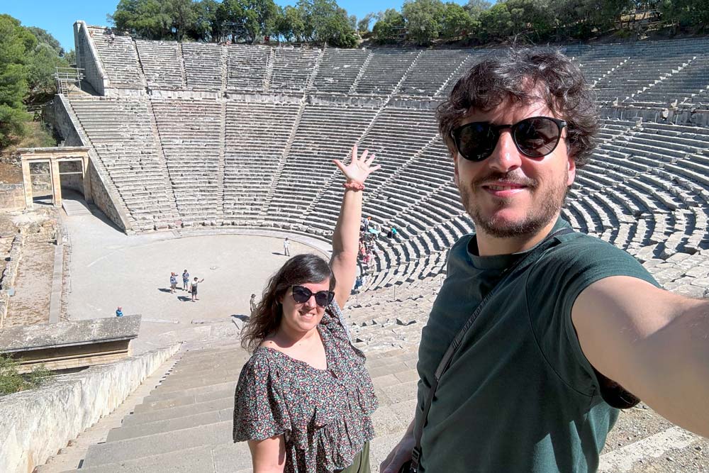 visitar Teatro de Epidauro en Grecia