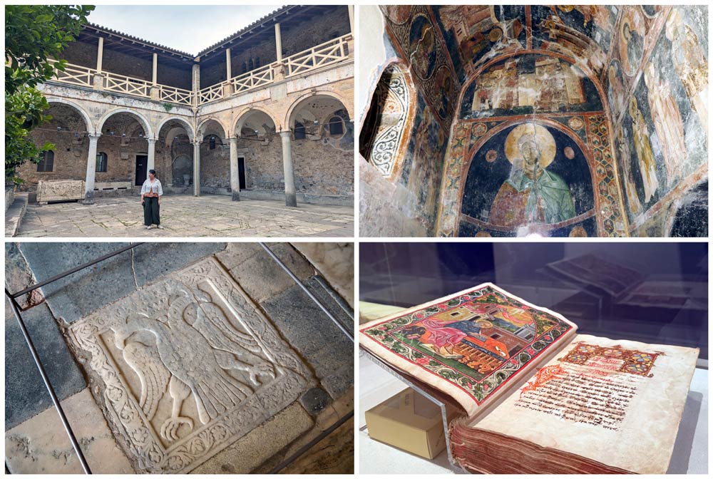 monasterio Metrópolis en Mystras Grecia