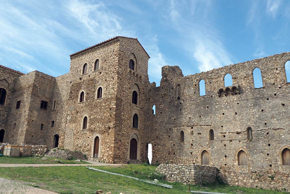 Palacio de los Déspotas en Mystras