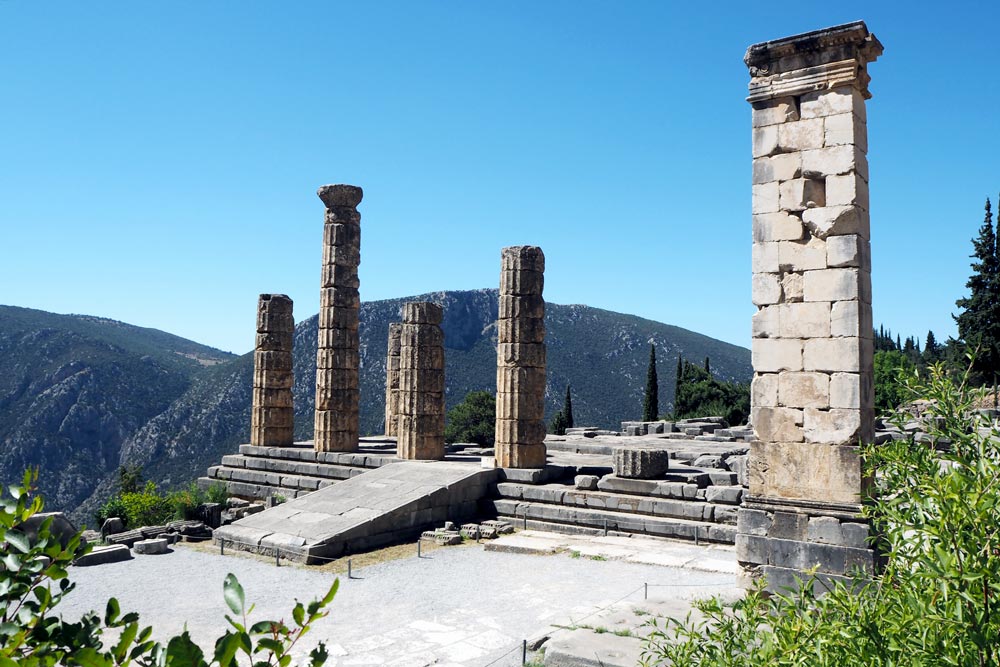 Templo de Apolo en Delfos