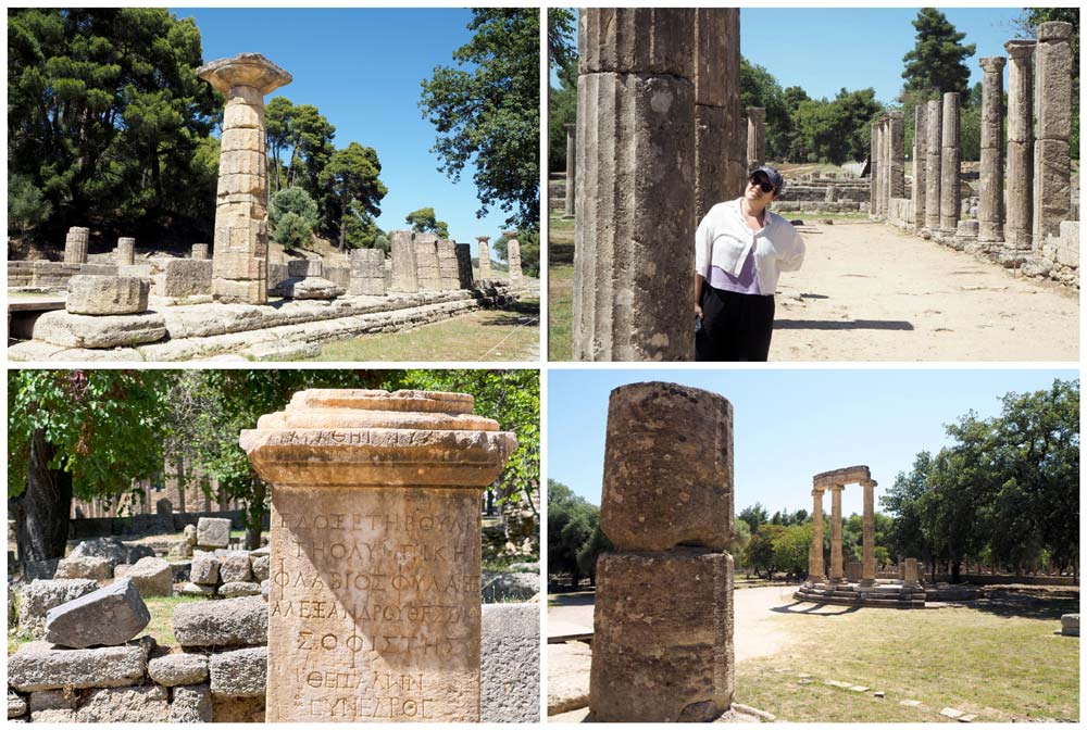 visitar las ruinas de Olimpia en Grecia