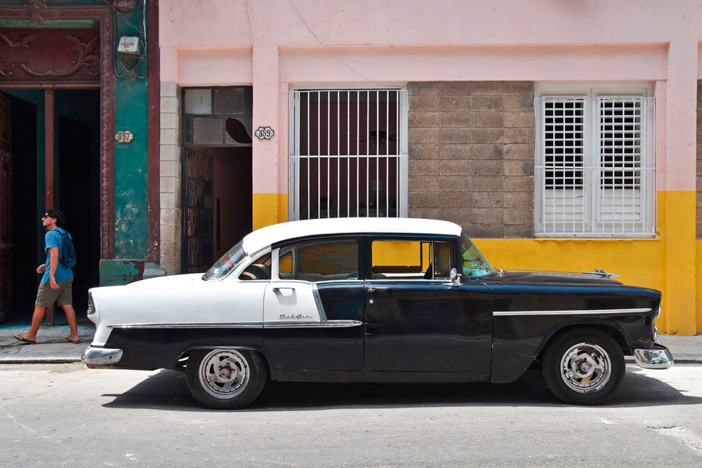 almendrón en La Habana