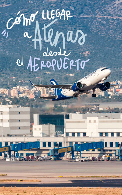 como ir del aeropuerto a Atenas