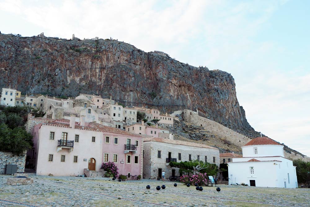 Monemvasia en Grecia