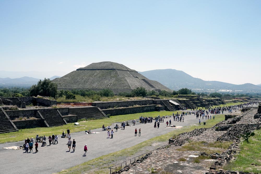 Pirámide del Sol en Teotihuacán