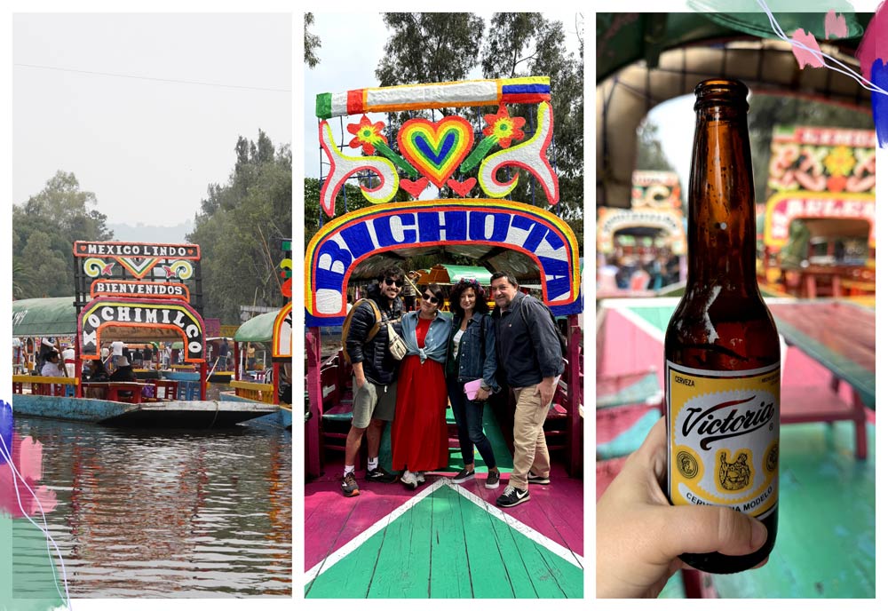 trajineras en xochimilco