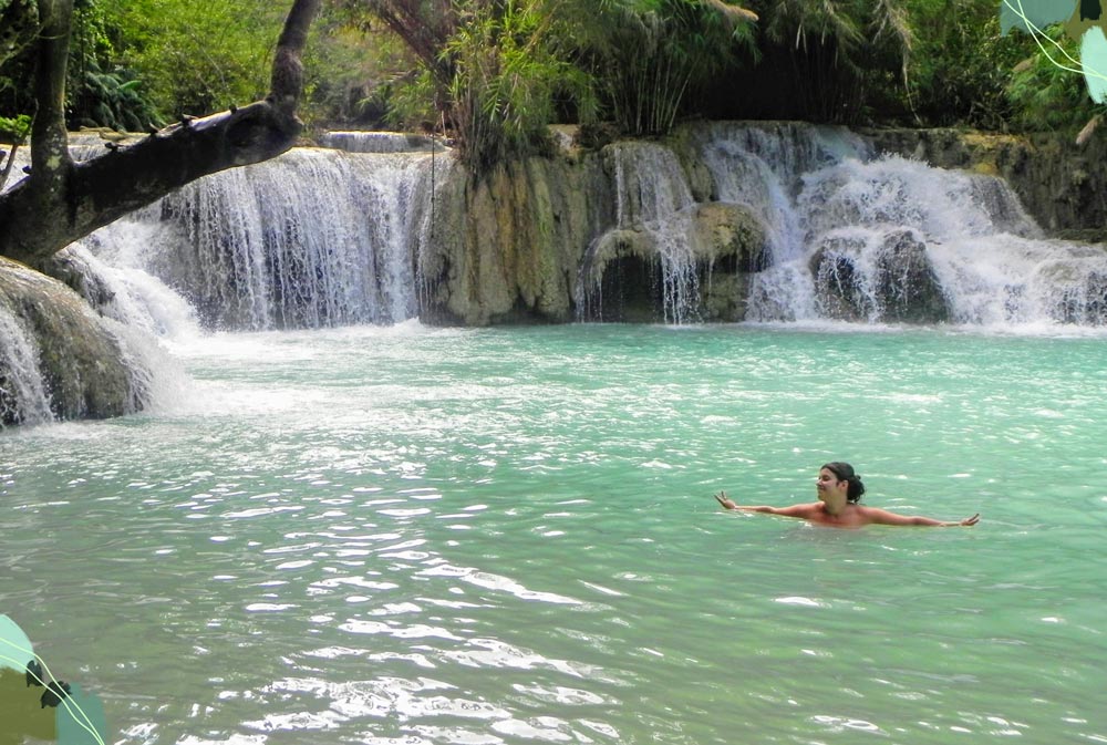 cascada Laos