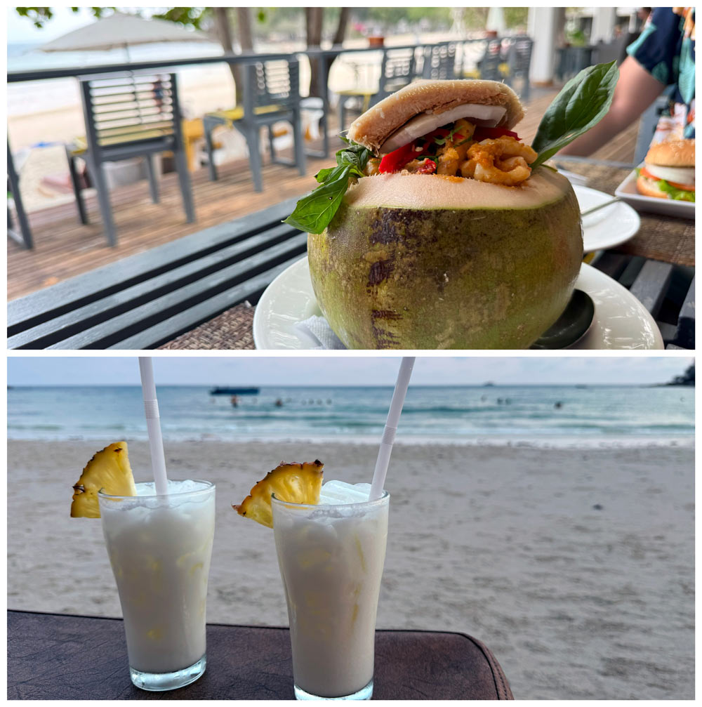 comer y beber en Koh Samet